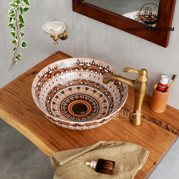 Ảnh công trình thực tế Chậu Rửa Mặt Lavabo Kanly SU712