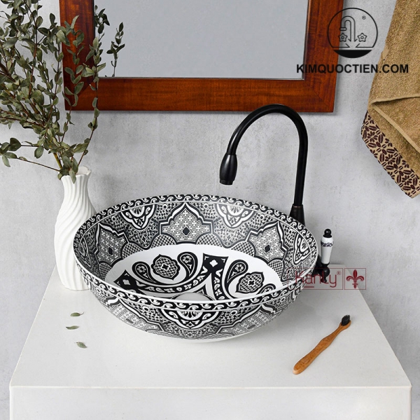 Ảnh công trình thực tế Chậu Rửa Mặt Lavabo Kanly SU713