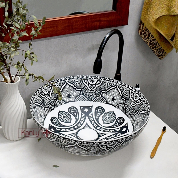 Ảnh công trình thực tế Chậu Rửa Mặt Lavabo Kanly SU713