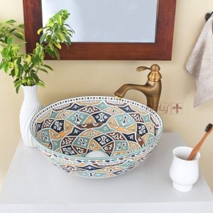 Ảnh công trình thực tế Chậu Rửa Mặt Lavabo Kanly SU714