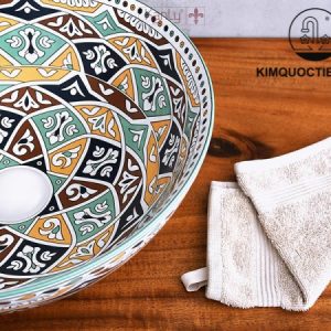Ảnh công trình thực tế Chậu Rửa Mặt Lavabo Kanly SU714