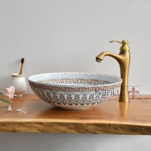 Ảnh công trình thực tế Chậu Rửa Mặt Lavabo Kanly SU715