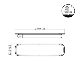 Ảnh công trình thực tế Kệ Gương INAX KFS-949VB