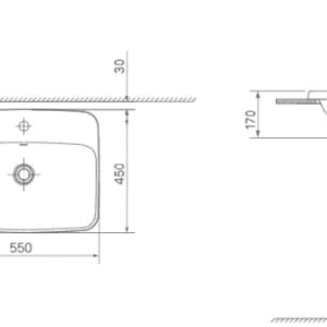 Ảnh công trình thực tế Chậu Rửa Lavabo INAX L-2398V Dương Vành