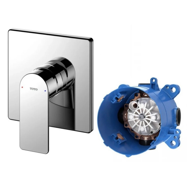 Vòi sen âm tường TOTO TBG13303A/TBN01001B nóng lạnh 1 đường nước