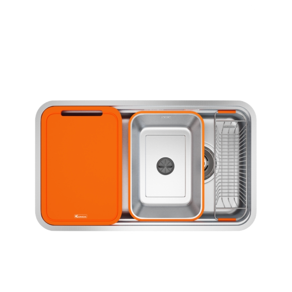 Chậu rửa bát phong cách Nhật KONOX Tari Smart 8047