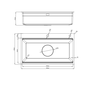 Ảnh công trình thực tế CHẬU RỬA 1 HỘC LIRA NJ564D