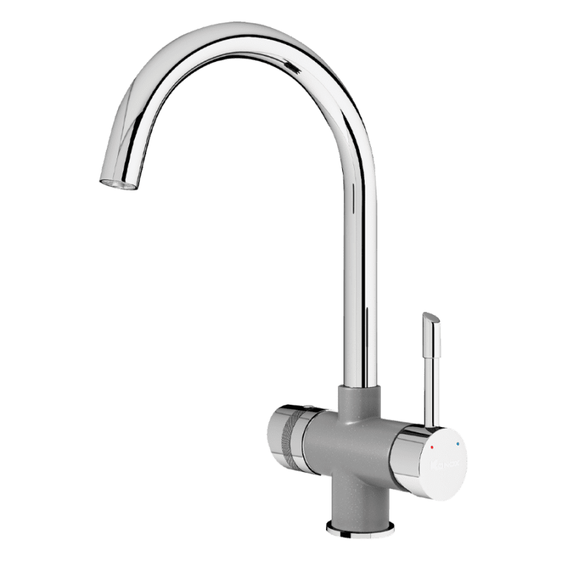 Vòi Rửa Chén KONOX Trim-Water Grey 3 Đường Nước