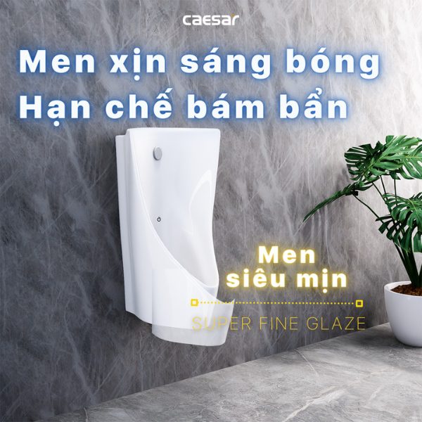 Ảnh công trình thực tế Bệ Tiểu Treo Caesar U0234