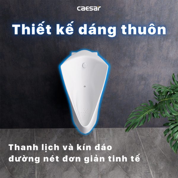 Ảnh công trình thực tế Bệ Tiểu Treo Caesar U0234