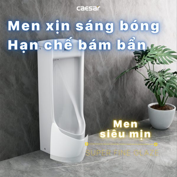 Ảnh công trình thực tế Bệ Tiểu Treo Caesar U0284
