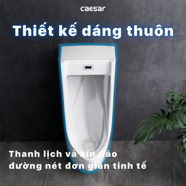 Ảnh công trình thực tế Bệ Tiểu Treo Caesar U0284