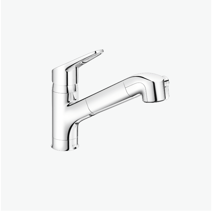 Vòi Bếp INAX JF-AB466SYX(JW)-1 Đa Năng Rút Dây Nóng Lạnh