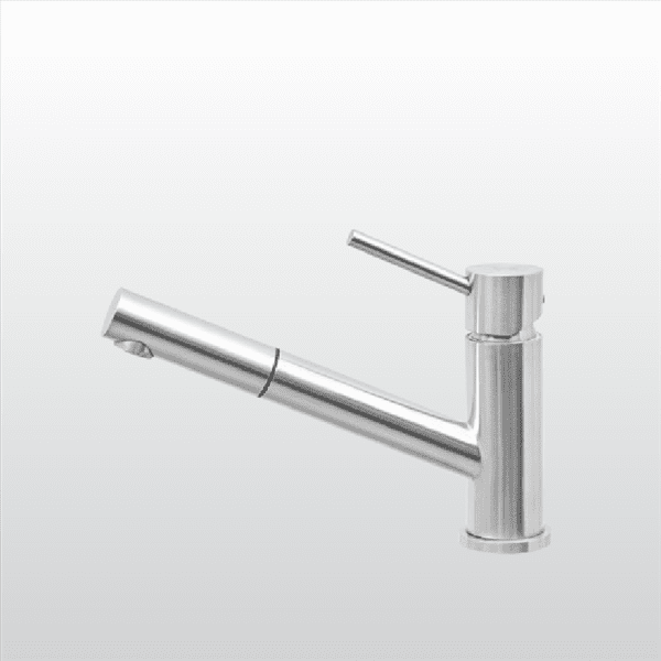 Vòi Chậu Rửa Chén MALLOCA K110-SS Nóng Lạnh Dây Rút