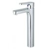 Vòi Lavabo CAESAR B571CU Nóng Lạnh Cổ Cao Xả Nhấn