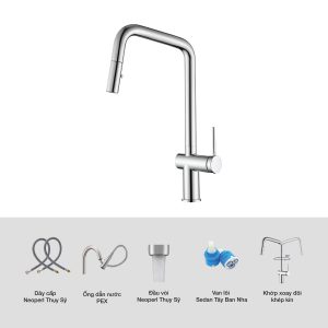 Ảnh công trình thực tế Vòi rửa bát Kluger KLF0019C