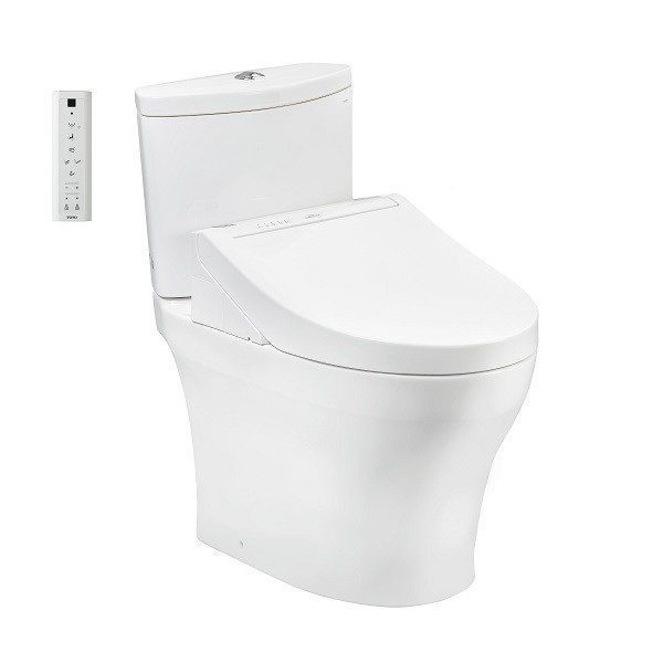 Bồn Cầu Điện Tử TOTO CS838CDW15#XW Kèm Nắp Rửa Điện Tử WASHLET (Loại Giấu Dây) Dòng C5 – TCF24460AAA (220V)