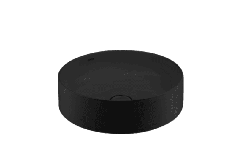 Chậu Rửa Lavabo COTTO C00340 MBK Đặt Bàn Màu Đen