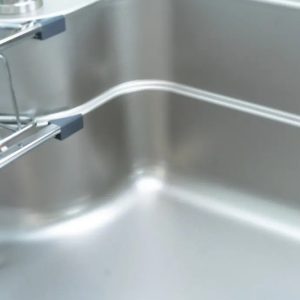 Ảnh công trình thực tế Chậu rửa chén NOBINOX ARVO B180 chống xước 1 hộc