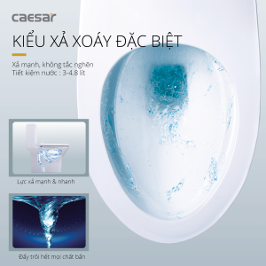 Ảnh công trình thực tế Bàn cầu một khối C1391 (CD391)