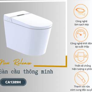 Ảnh công trình thực tế Bàn cầu thông minh CAESAR – CA1389H