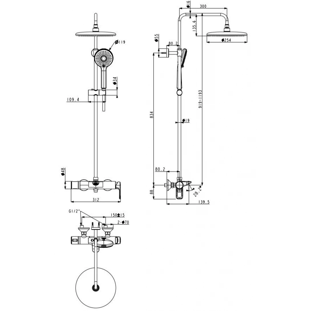 Alternative view of Sen cây nhiệt độ American Standard WF-1M72 (WF1M72)