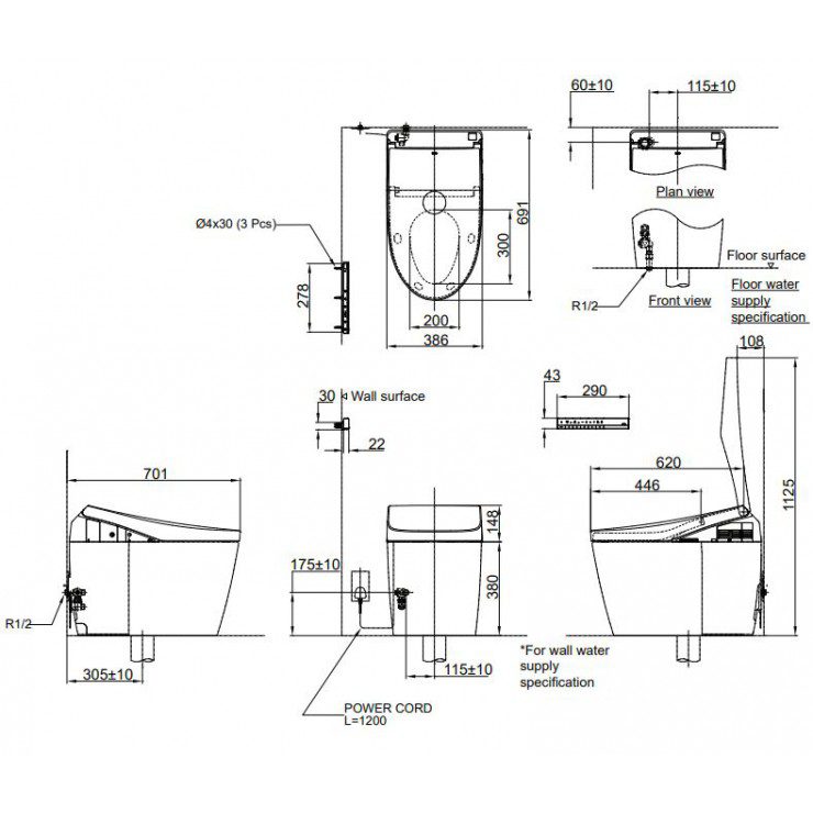Ảnh công trình thực tế Bồn cầu điện tử TOTO CS989PVT#NW1/TCF9768WZ#NW1 NEOREST RH (220V)