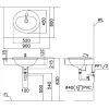 Lavabo CAESAR L5018 Dương Vành - ảnh 3