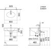 Lavabo CAESAR LF5024 Đặt Bàn - ảnh 2