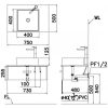 Lavabo CAESAR LF5252 Đặt Bàn Vuông - ảnh 3