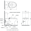 Bồn Cầu Điện Tử TOTO CS300DW16Y1#W Kèm Nắp Rửa Điện Tử WASHLET Dòng C2 – TCF23410AAA (220V) - ảnh 4