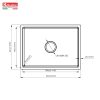 Chậu rửa bát Konox KN6044SU Dekor - ảnh 2