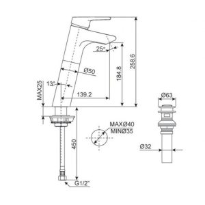 Ảnh công trình thực tế Vòi Lavabo Nóng Lạnh American Standard Active WF-3902