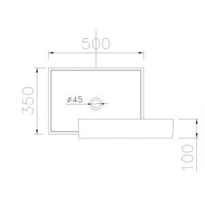Ảnh công trình thực tế Lavabo CAESAR LF5254 Đặt Bàn