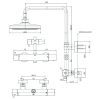 Sen Cây TOTO TBW01303AB Nóng Lạnh - ảnh 3