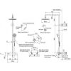 Sen Cây TOTO TBW01302B Nóng Lạnh - ảnh 2