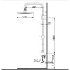 Thân Sen Cây TOTO DM907C1S Tắm Đứng - ảnh 2