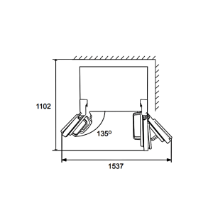 Ảnh công trình thực tế Tủ Lạnh HF-SB5601FB Hafele 534.14.100