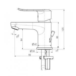 Ảnh công trình thực tế Vòi Lavabo American Standard WF-0701 Neo Modern Nóng Lạnh