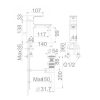 Vòi Lavabo American Standard Acacia E WF-1301 Nóng Lạnh - ảnh 2