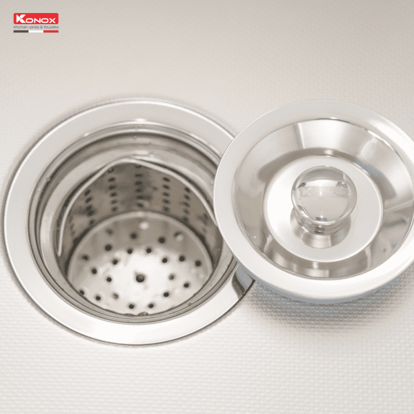 Ảnh công trình thực tế Chậu Rửa Chén KONOX KN8646DU Dekor Basic 2 Hộc Inox