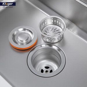 Ảnh công trình thực tế Bát rác inox Kluger KS – 501DN140B