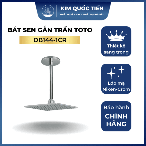 Alternative view of Bát Sen Gắn Trần TOTO DB144-1CR Vuông 220mm
