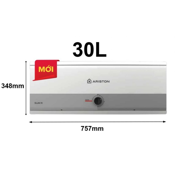 Alternative view of Máy nước nóng ARISTON SL3 30 R gián tiếp 30L bình ngang