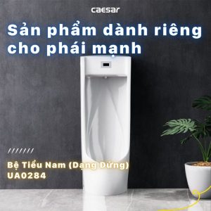 Ảnh công trình thực tế Bệ Tiểu Treo Caesar U0284