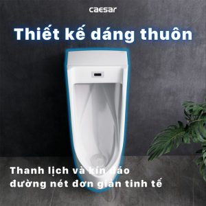 Ảnh công trình thực tế Bệ Tiểu Treo Caesar U0284