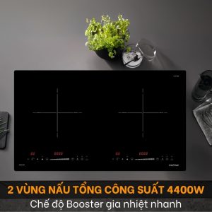 Ảnh công trình thực tế Bếp từ 2 vùng nấu Hafele HC-I3732KB 536.61.906