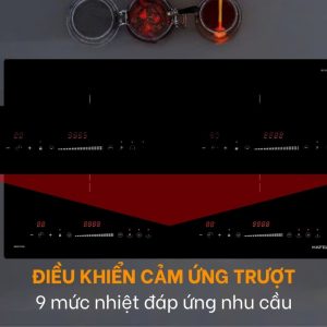 Ảnh công trình thực tế Bếp từ 2 vùng nấu Hafele HC-I3732KB 536.61.906
