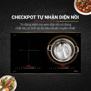 Ảnh công trình thực tế Bếp từ 2 vùng nấu Hafele HC-I73242B 536.61.857