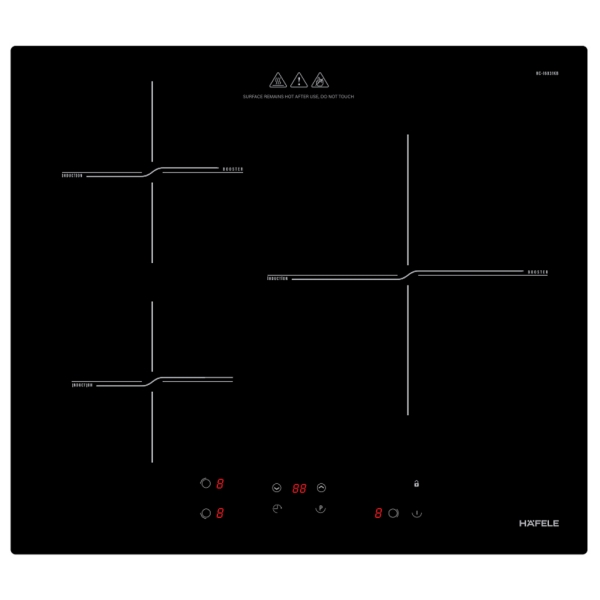 Bếp từ 3 vùng nấu Hafele HC-I6031KB 536.61.912